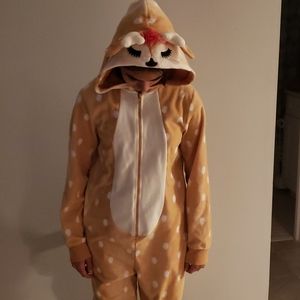 Holiday onsie reindeer